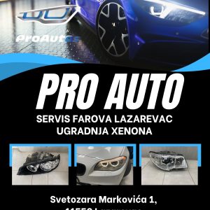 Servis farova i ugradnja Lazarevac – ProAuto
